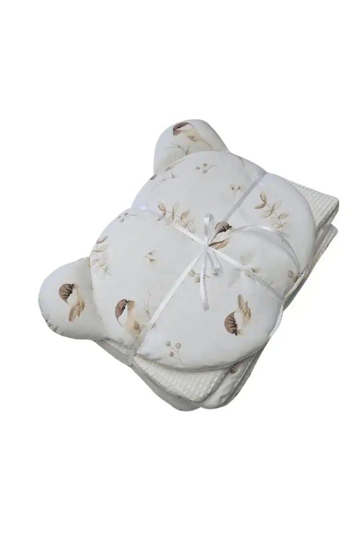 kocyk z poduszką do wózka