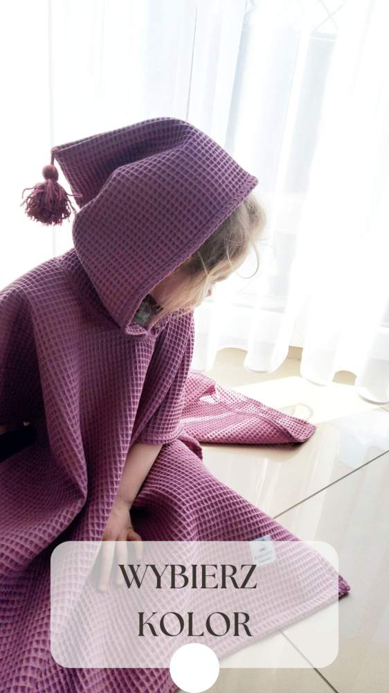 ponczo kąpielowe dla dziecka